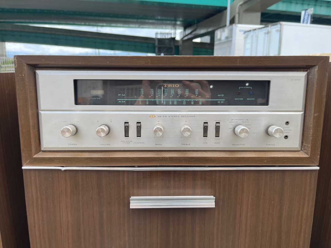 珍品】 TRIO（トリオ） コンポ ステレオコンポーネント ST-833X - メルカリ