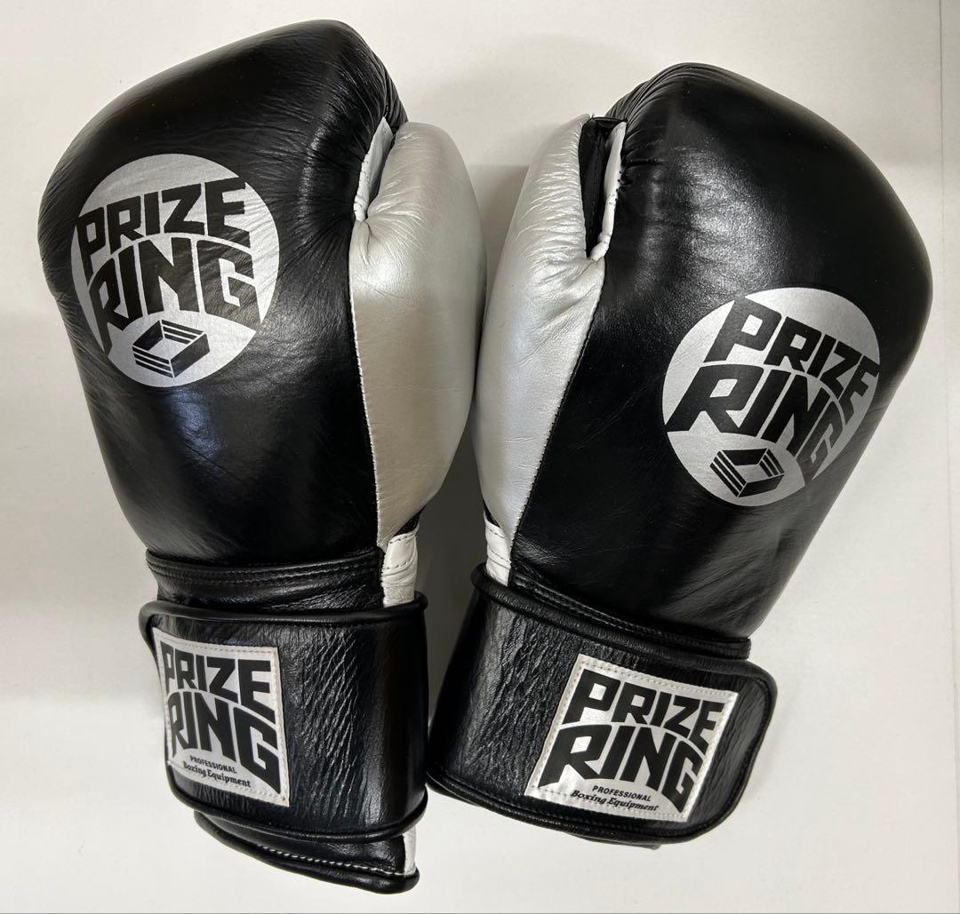 プライズリング ボクシンググローブ 本革製 10oz 黒 - メルカリ