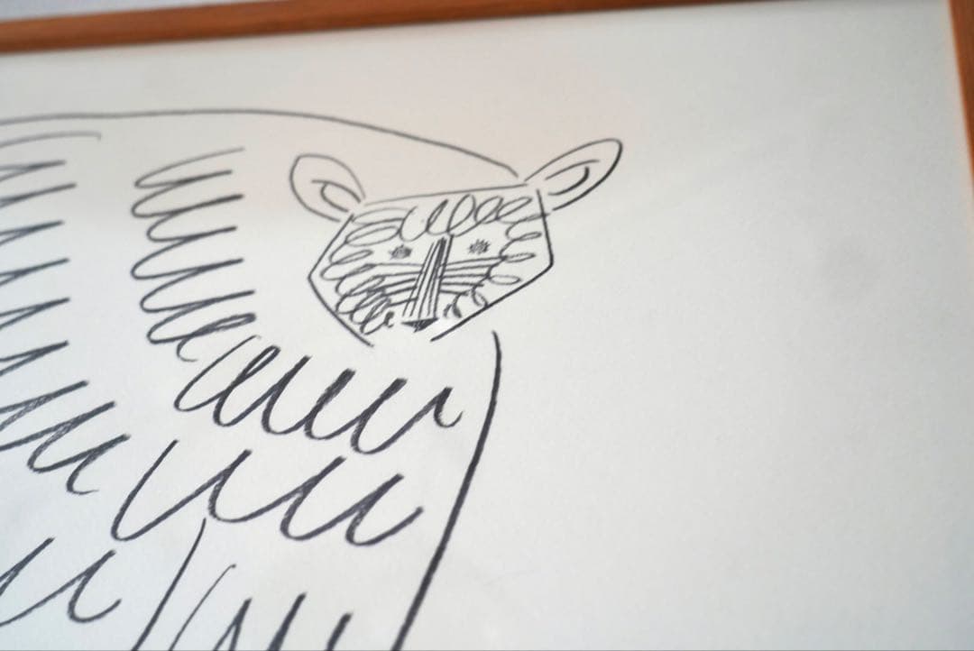 山口一郎 熊 Lサイズ 原画の通販はau PAY マーケット - 輸入雑貨の