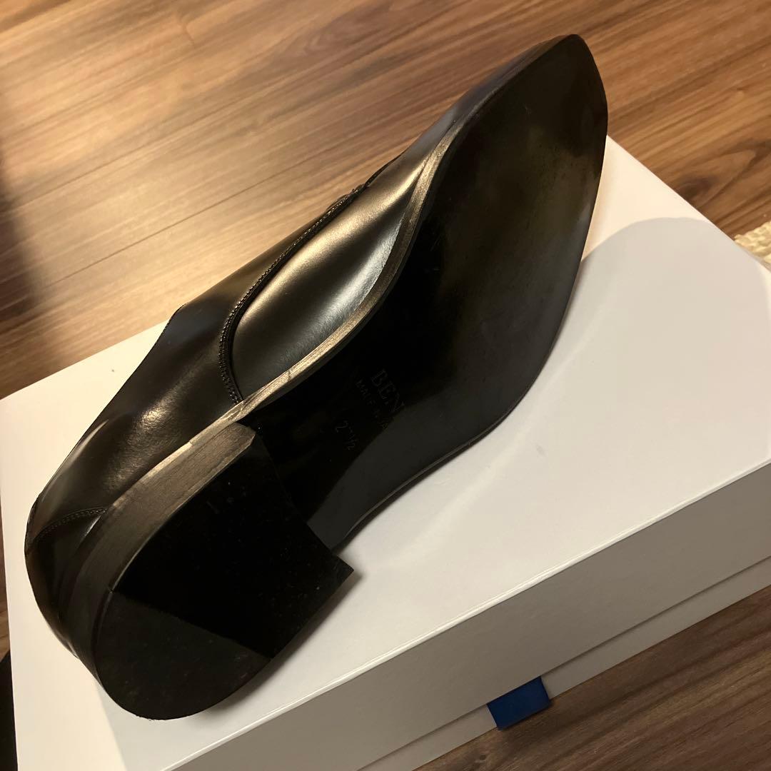 海人　美品BENIR5512ブラック/ウエディングシューズ/メンズ