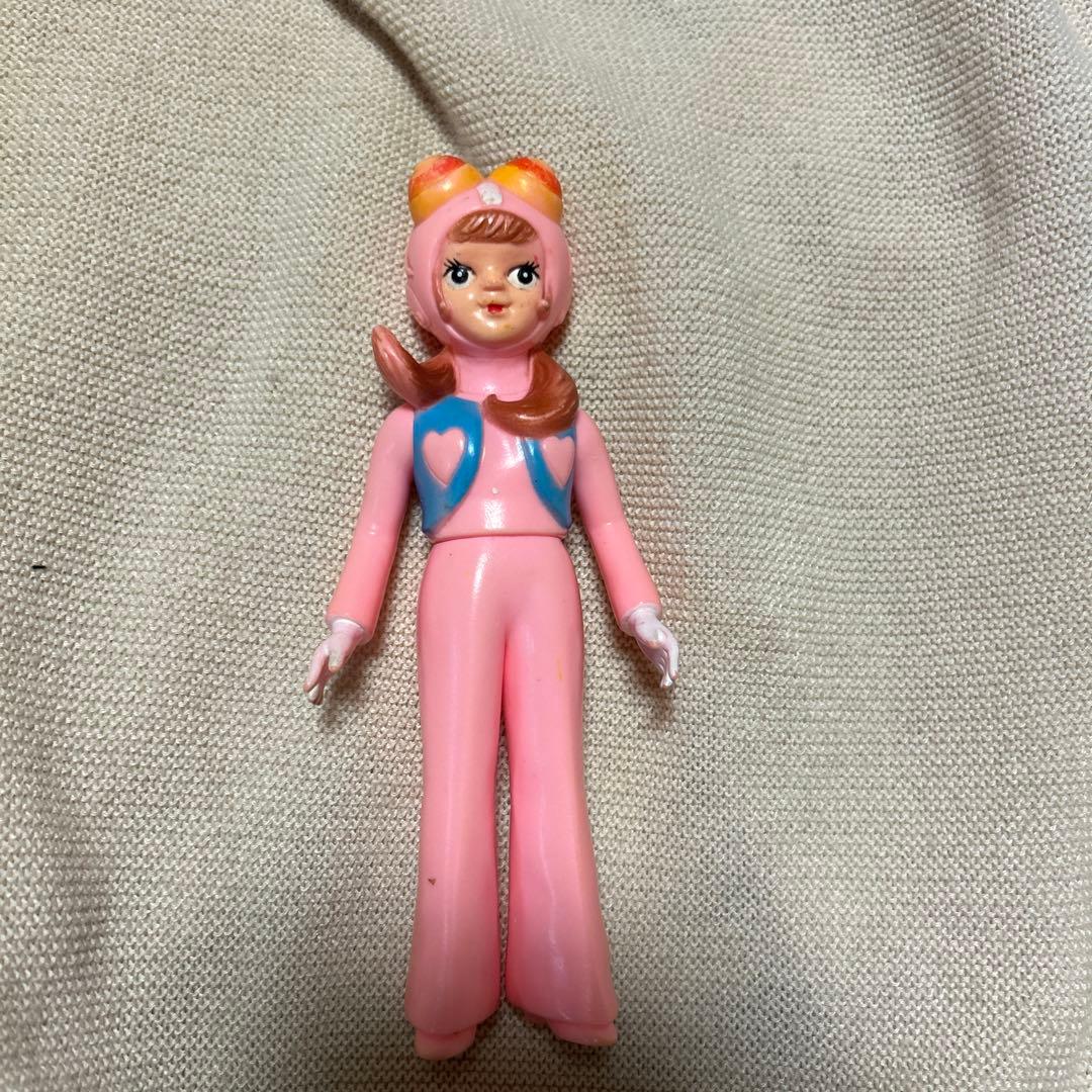 【今日の夜で販売終了‼️】タイムボカン　ソフビ　淳子　昭和レトロ タカトク タイムボカン ジュンちゃん 淳子 タツノコプロ TT 綺麗