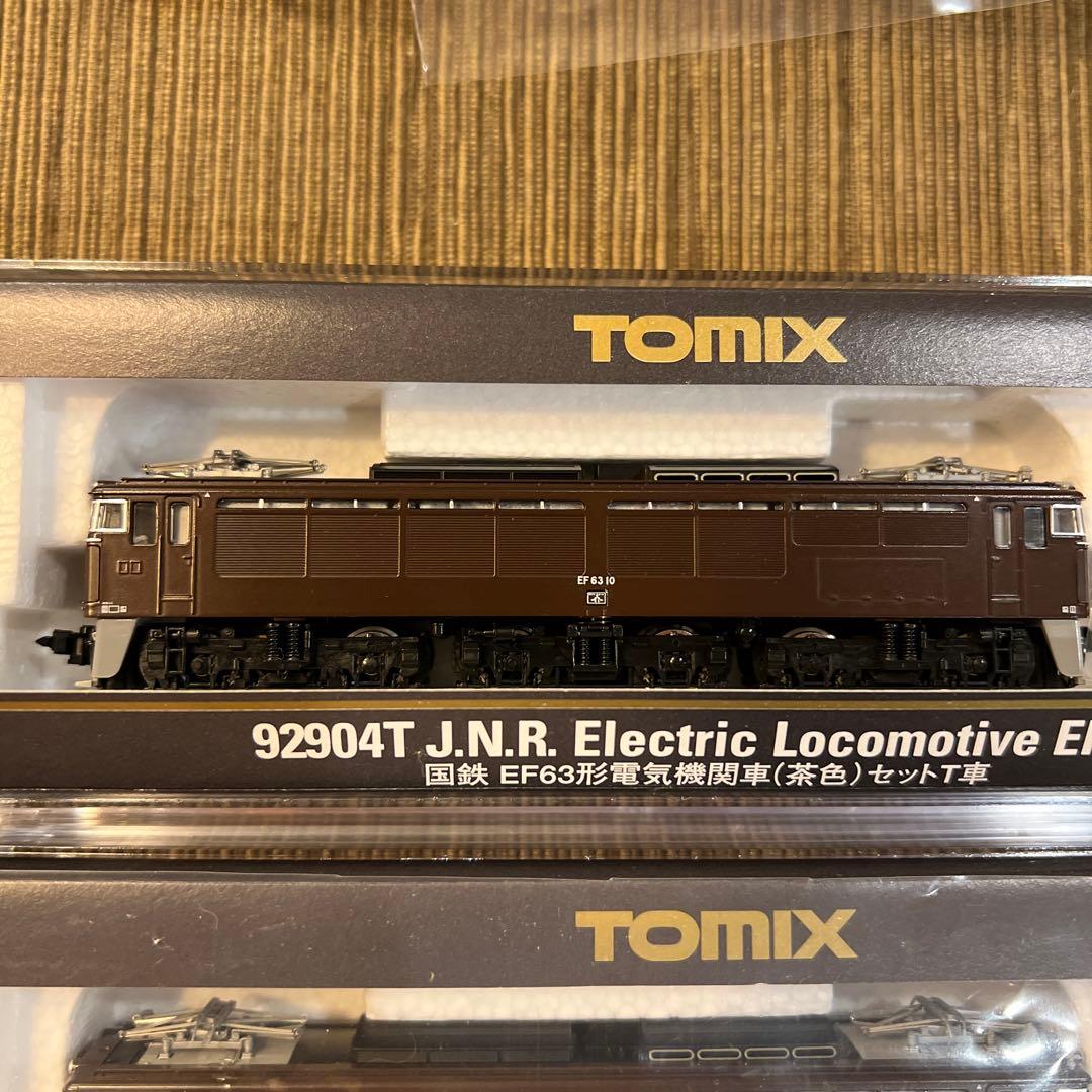 碓氷峠　横軽　EF63電気機関車茶色　ロクサン