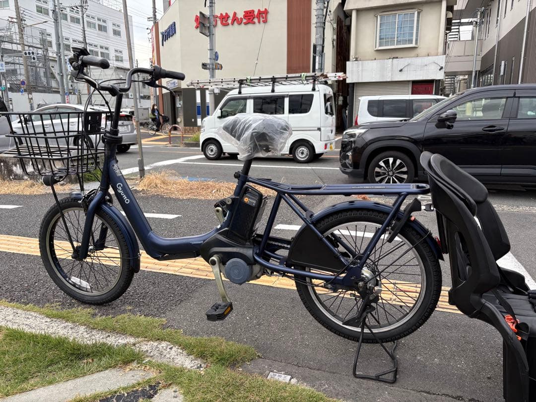 中古20インチPanasonic電動アシスト自転車 12Ah 大阪 パナソニック