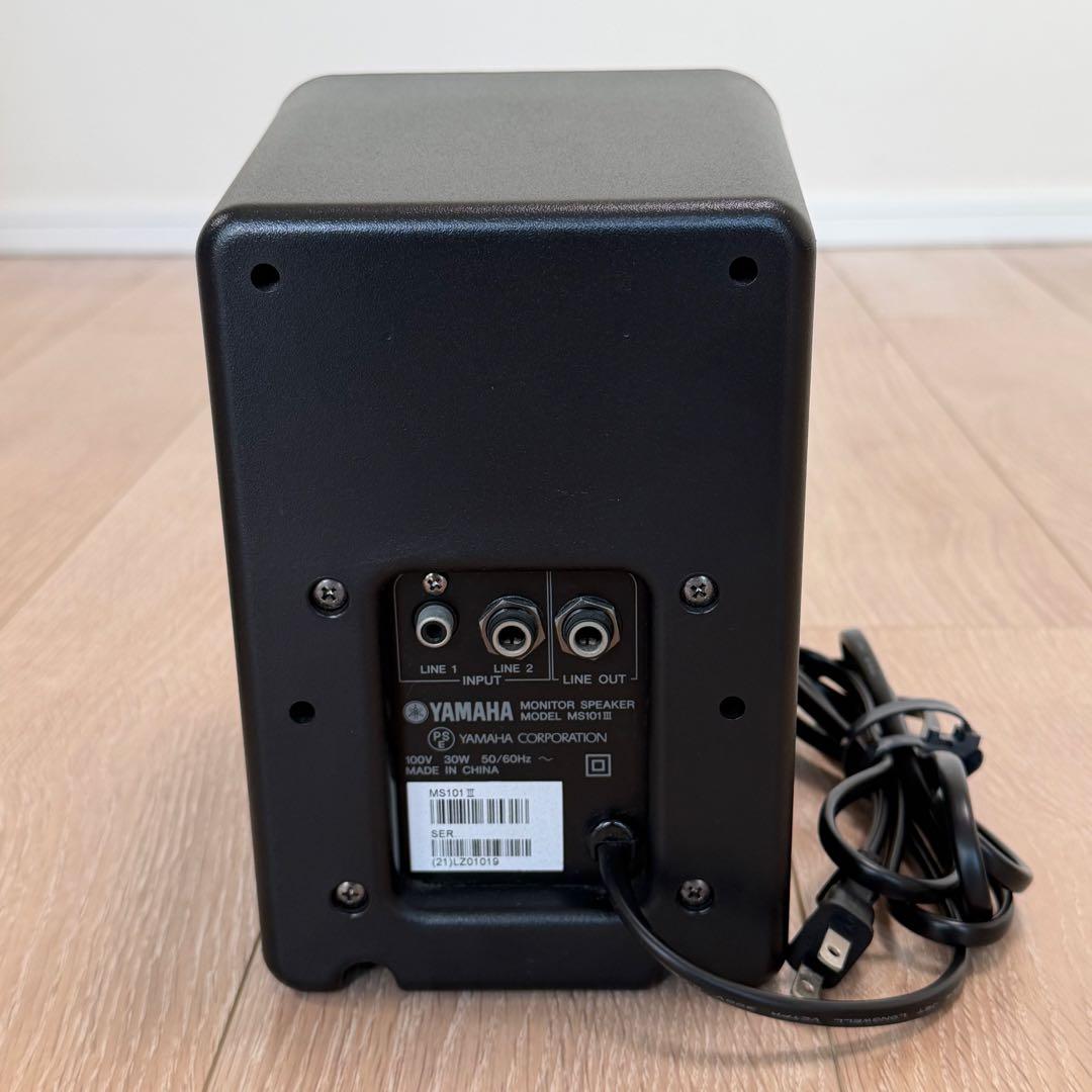 YAMAHA ヤマハ MS101Ⅲ モニタースピーカー / ケーブルセット