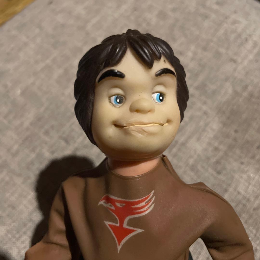 亀マークのソフトビニール人形ミニサイズシリーズ 科学忍者隊