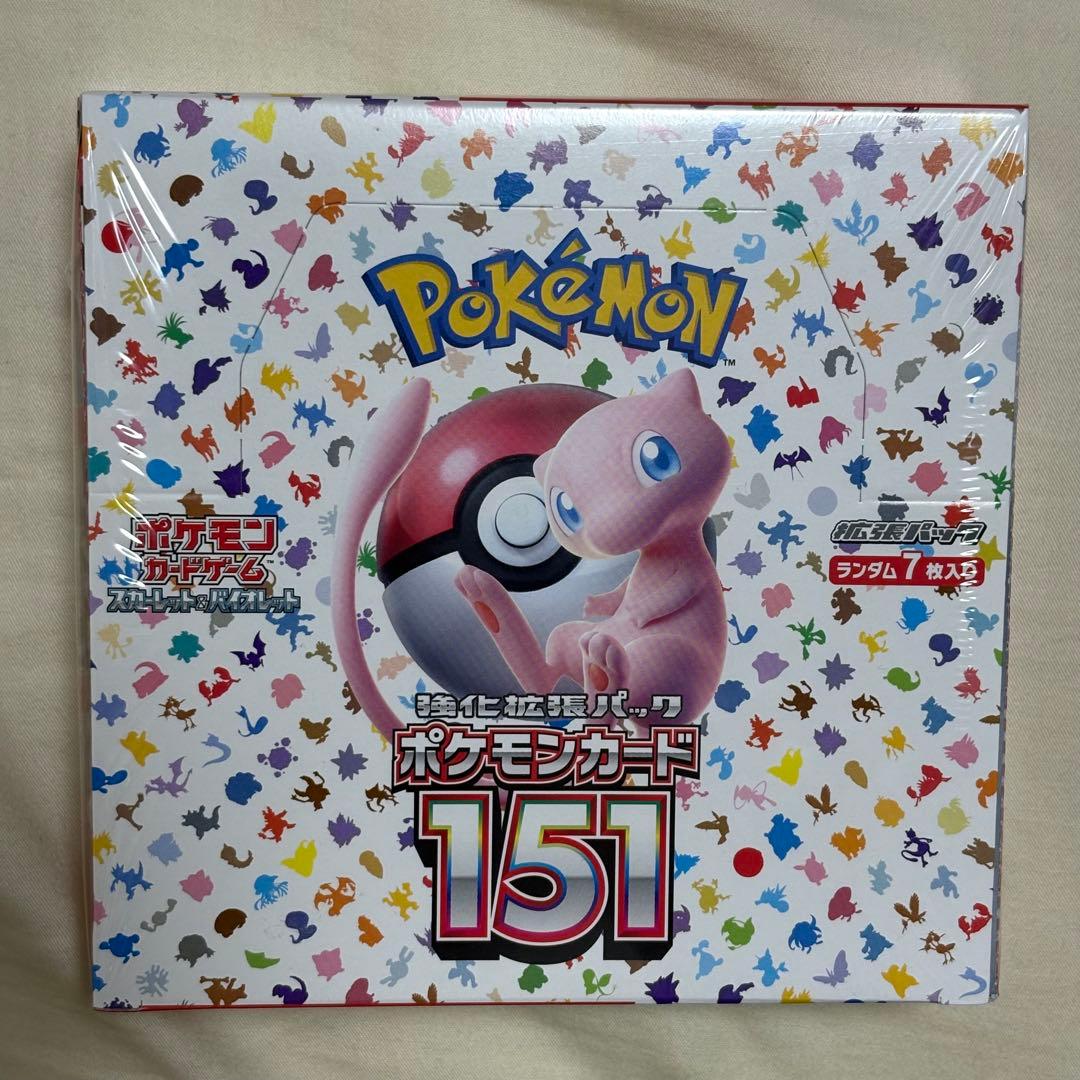 ポケモンカード 151 BOX シュリンク付き