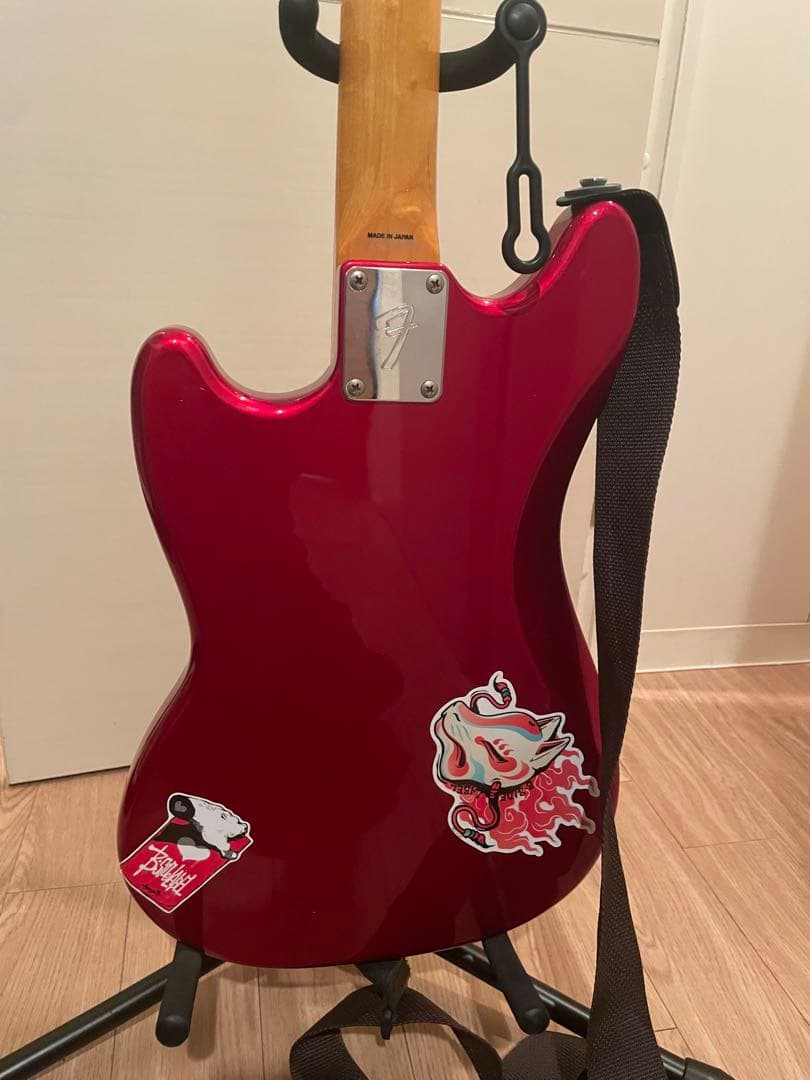 Fender Mustang 赤 セイモア・ダンカン シングルハム fender japan