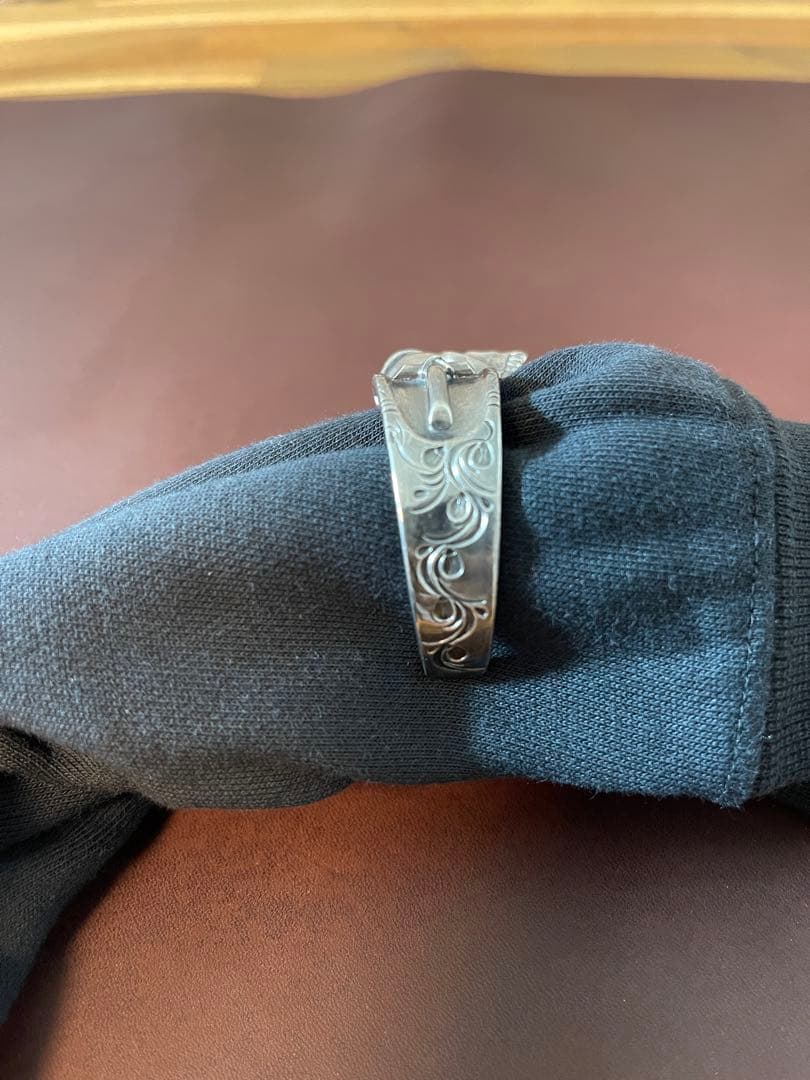 AG FACTORY祐天寺あるじゃん　スカルシルバーバングル