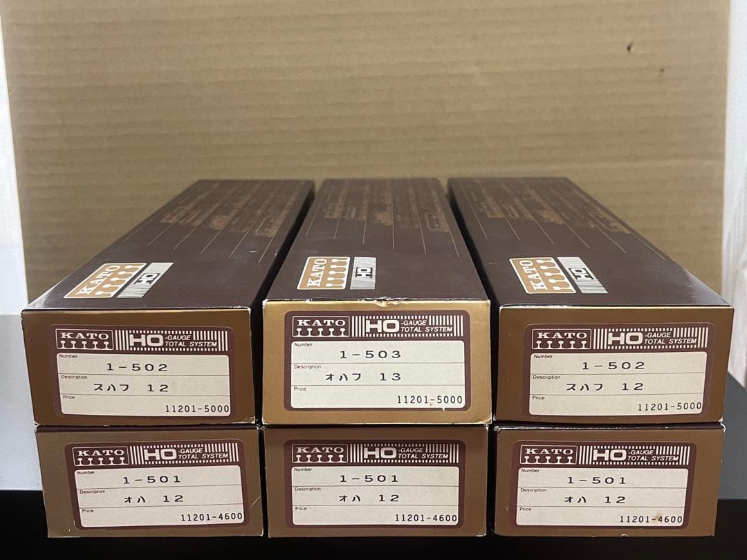KATO 12系客車 6両セット