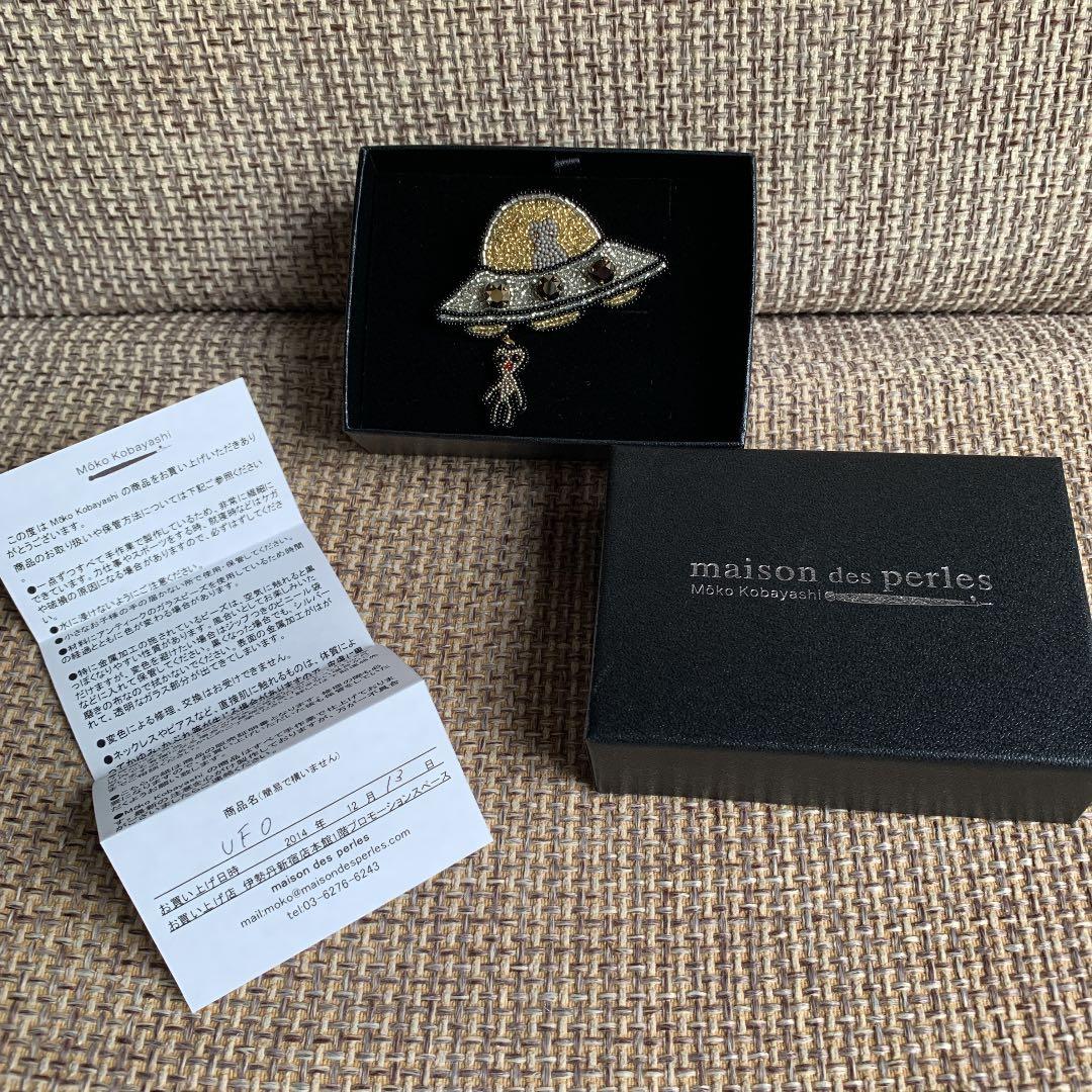 moko kobayashi 小林モー子 UFOブローチ - アクセサリーオンライン