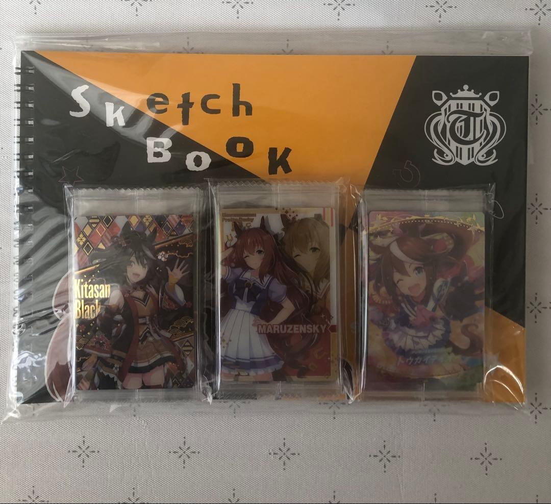 ウマ娘 カ－ド 第1〜7Ｒフルコンプ　スケッチブック、フラットケースお纏め‼️
