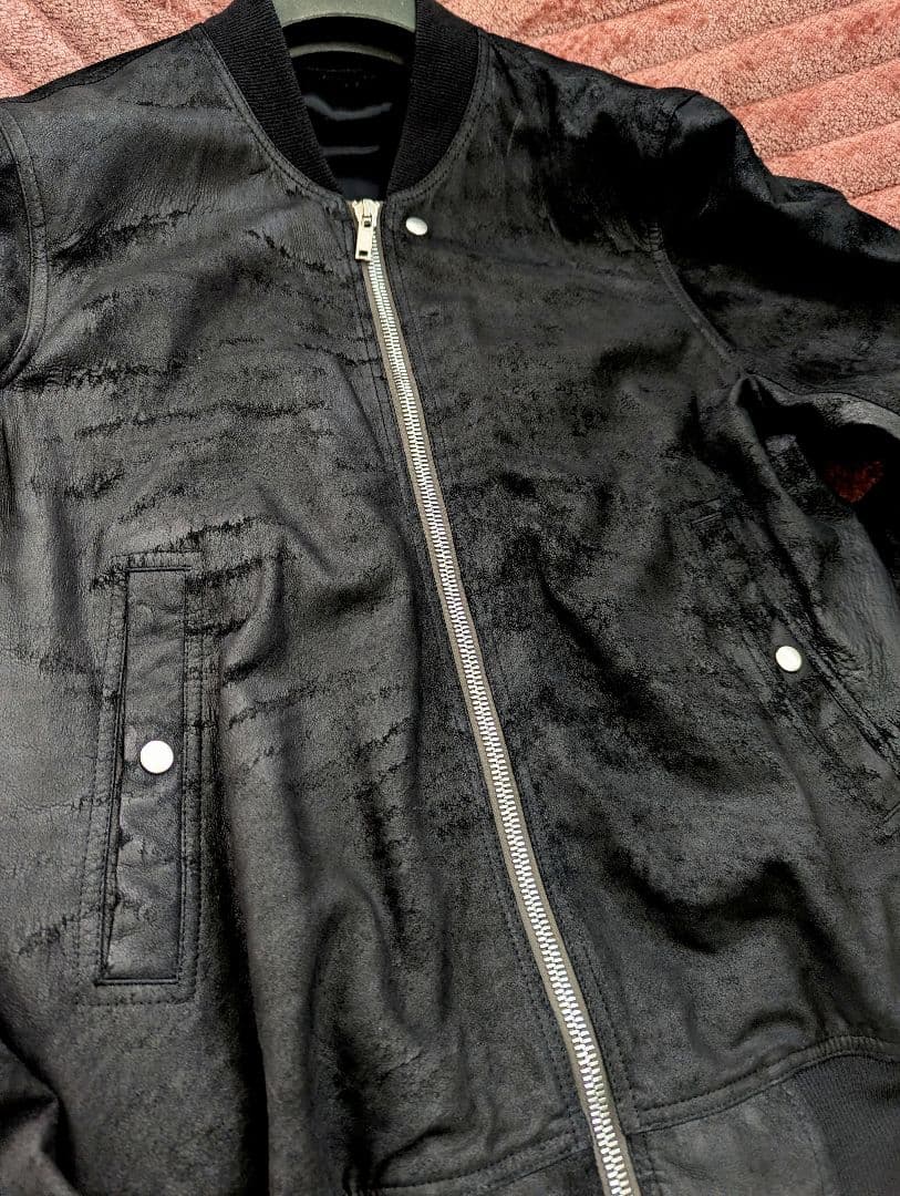 美品 FOGACHINE リックオウエンス ラムレザー クラシック フライト