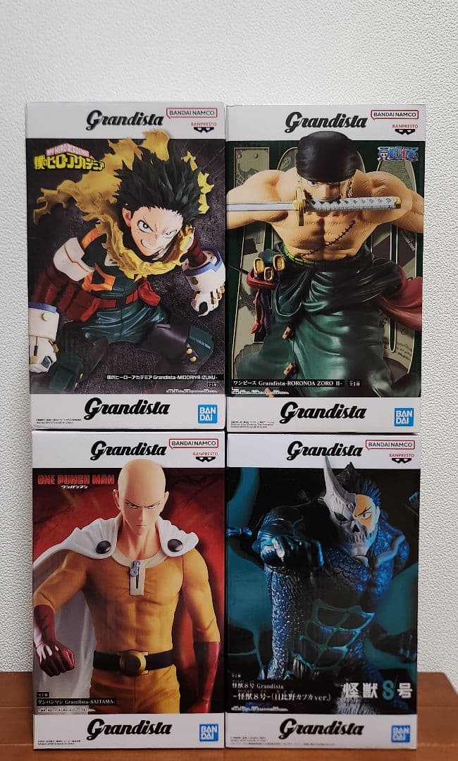 Grandista】フィギュア4点セット② - メルカリ