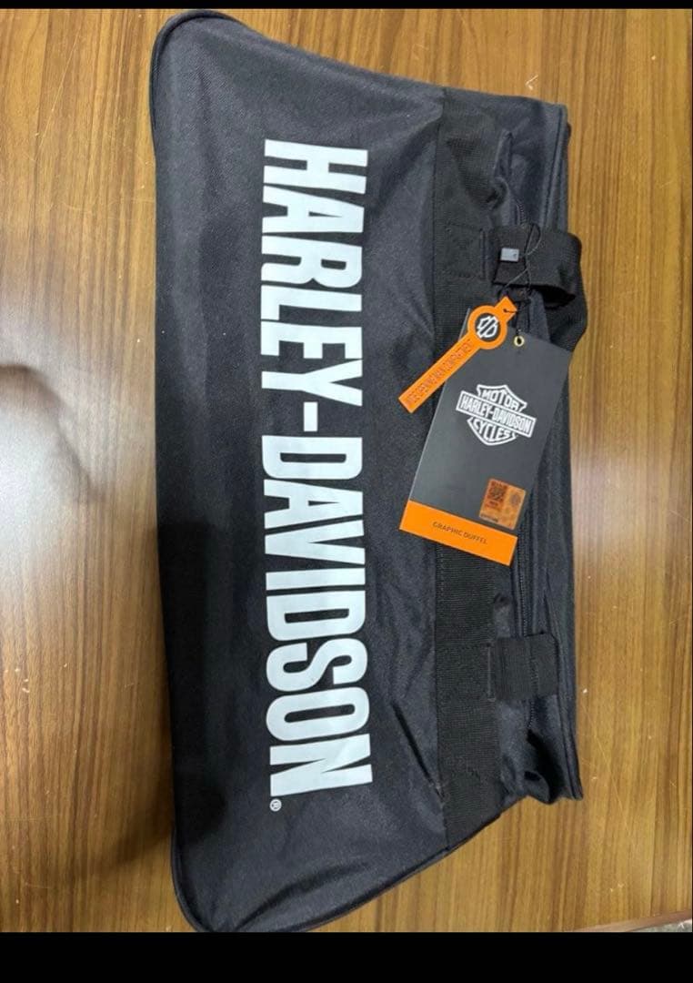 Harley-Davidson ダッフルバッグ 黒 新品未使用 - メルカリ