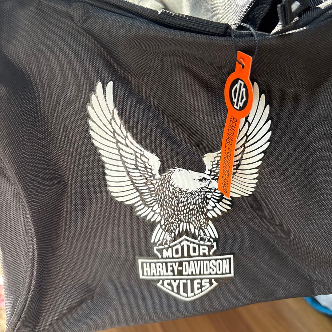 Harley-Davidson ダッフルバッグ 黒 新品未使用 - メルカリ