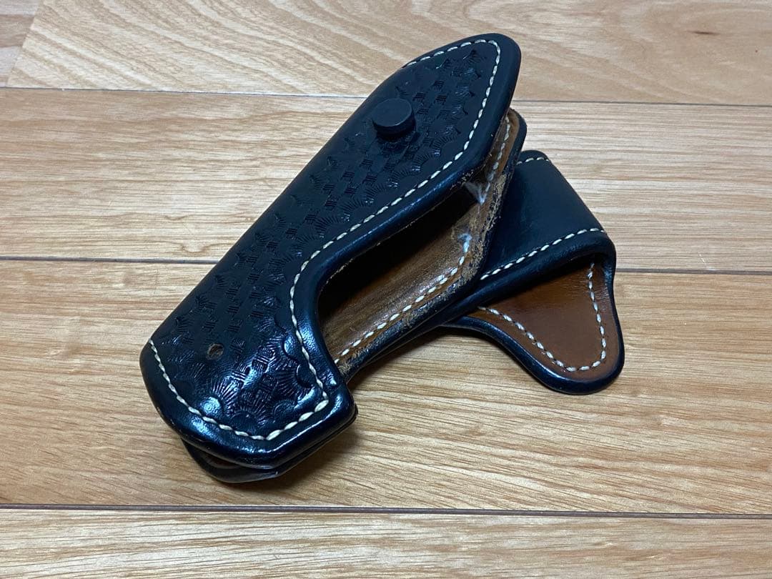 KEIN製 実物革製1911競技用ホルスター 右用ブラウン 未使用品 LEATHER