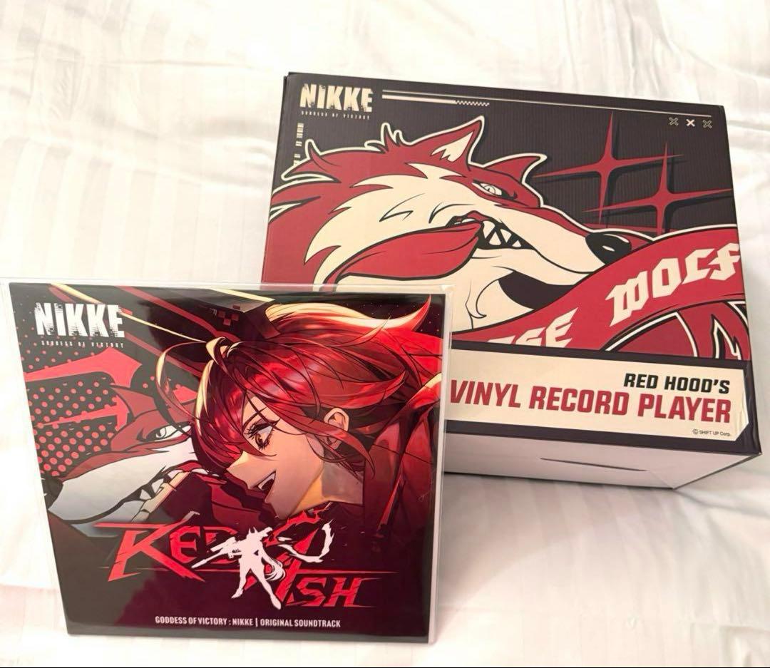 韓国限定】レッドフード LPプレイヤーセット ターンテーブル 勝利の