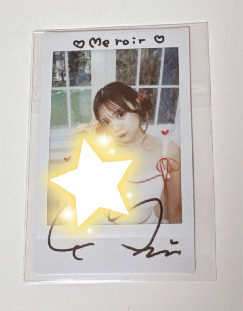 キュースト古澤梨沙「ふーりー」サイン入りチェキ 古澤理紗 セット