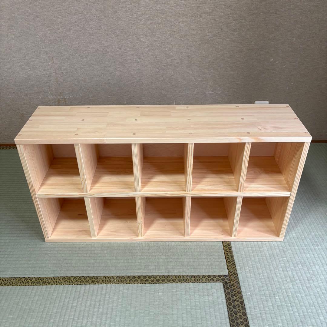 ハンドメイド 格子 棚 小物入れ オーダー受け付けます。