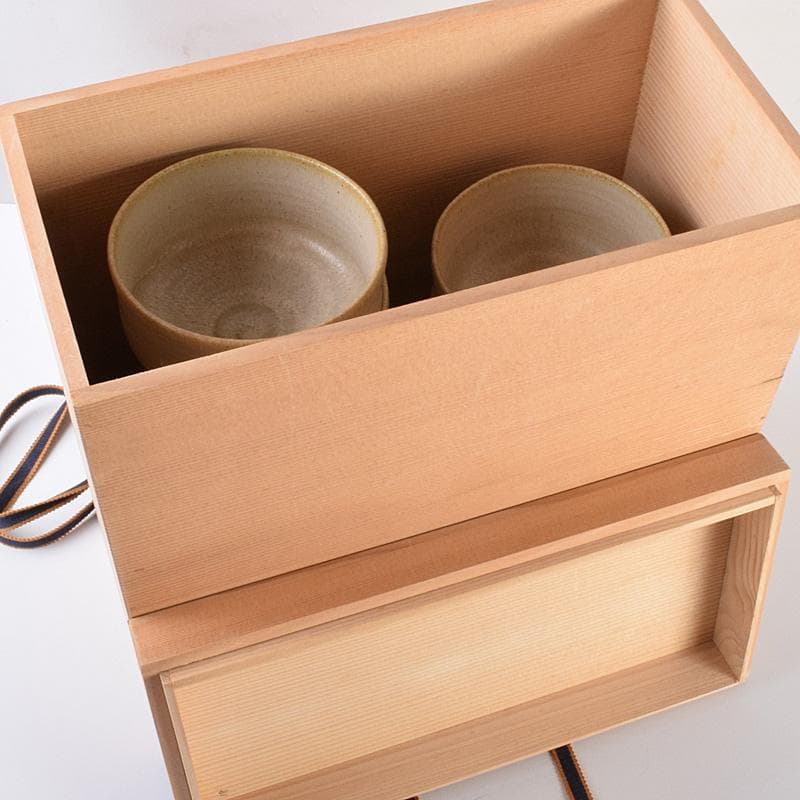 茶道具 百楽窯 梶山節男 仁童 数茶碗 十一客 共箱 V R7594F - メルカリ