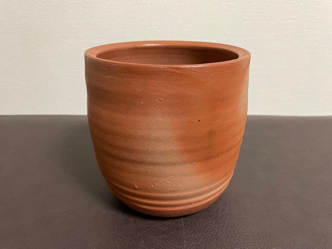 伊勢崎満 備前緋襷 棒ノ先水指 堀内宗完書付 備前焼 水指 茶道具