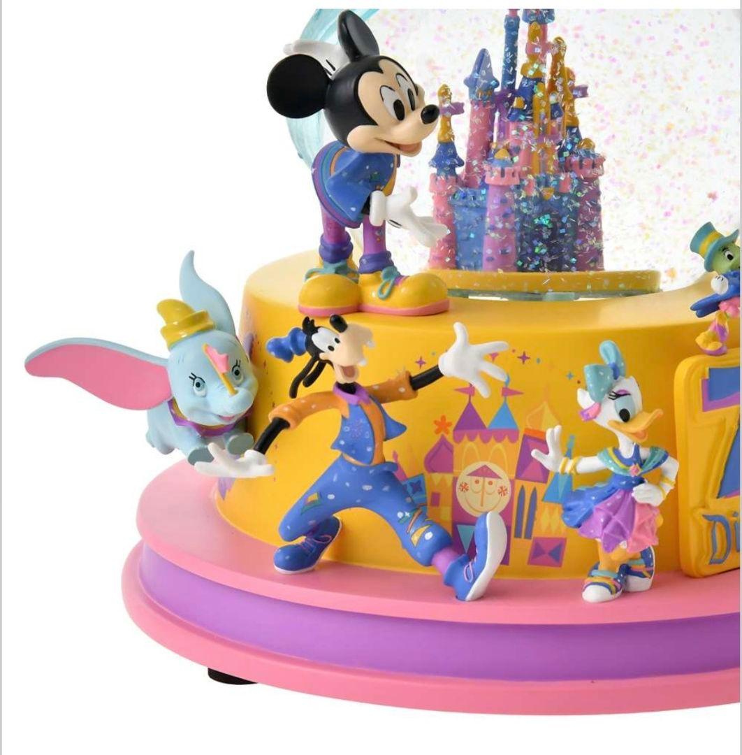⭐70周年⭐ ディズニーキャラクター スノードーム ミュージック