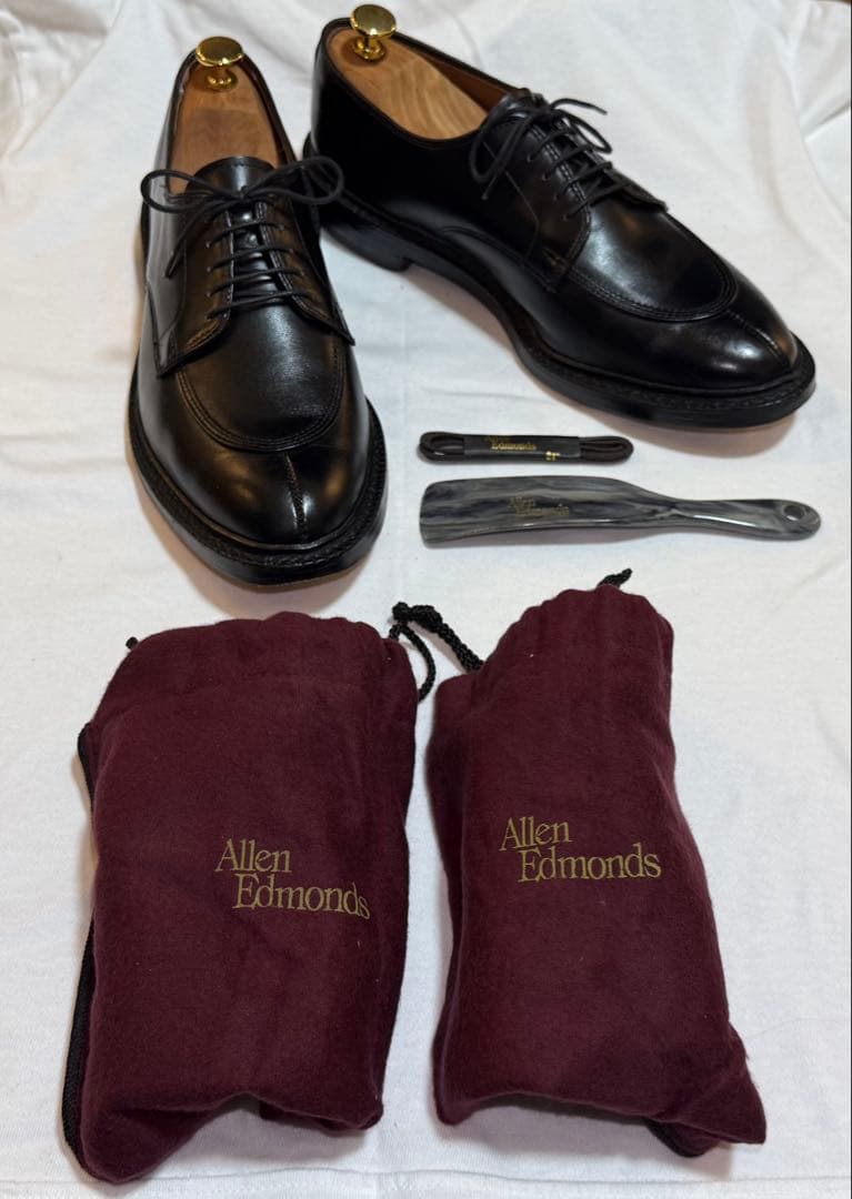 靴 Allen Edmonds 2103 Walton Black dress 9D