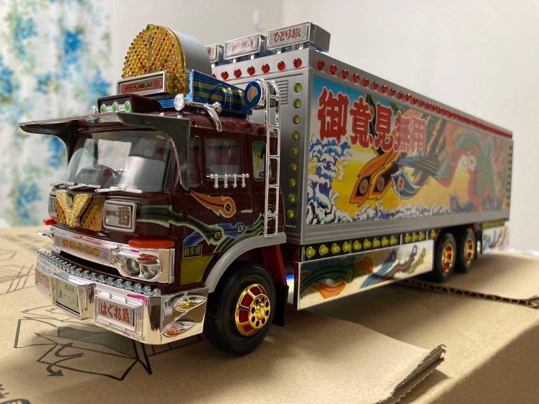 SKYNET (スカイネット) ラジコン 故郷特急便 再会 トラック野郎 1/32RC