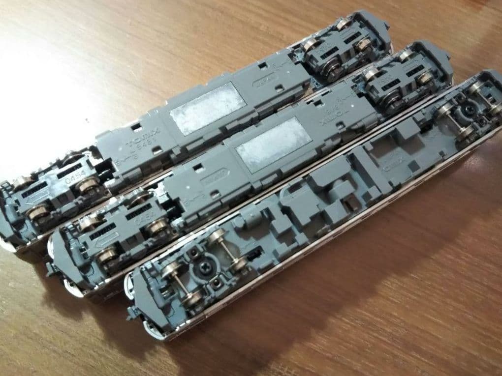 Nゲージ TOMIX GV-E400形 秋田色 M車2両+T車1