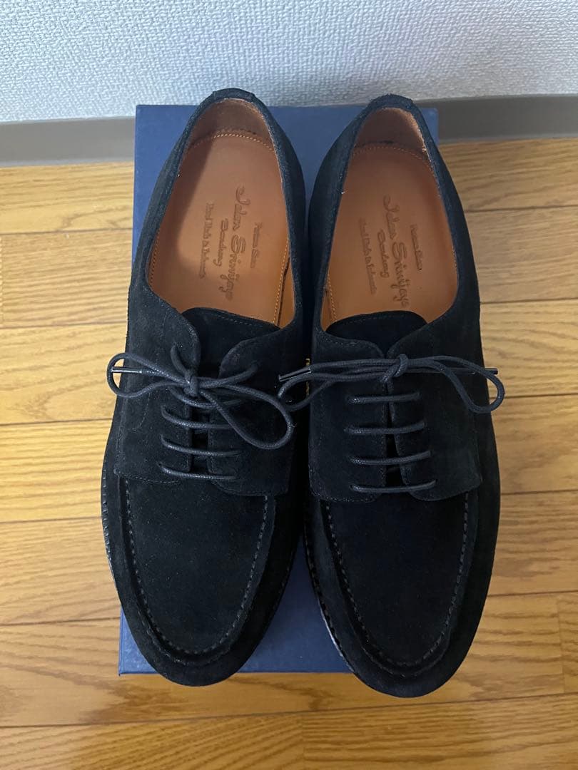 Jalan Sriwijaya Uチップ ブラックスエード