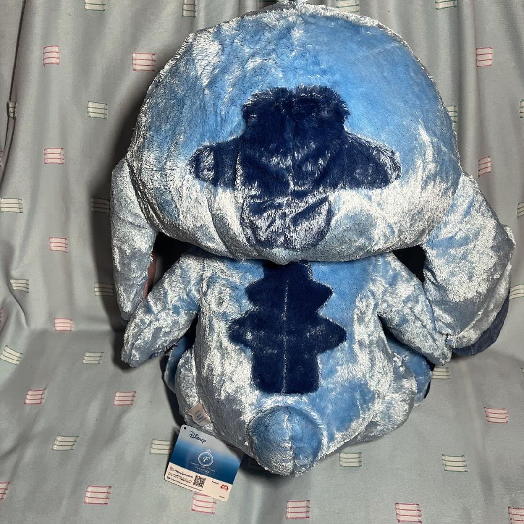 ラスト1【スティッチ】FukuFuku 超超BIG・ Lぬいぐるみ・スクランプ