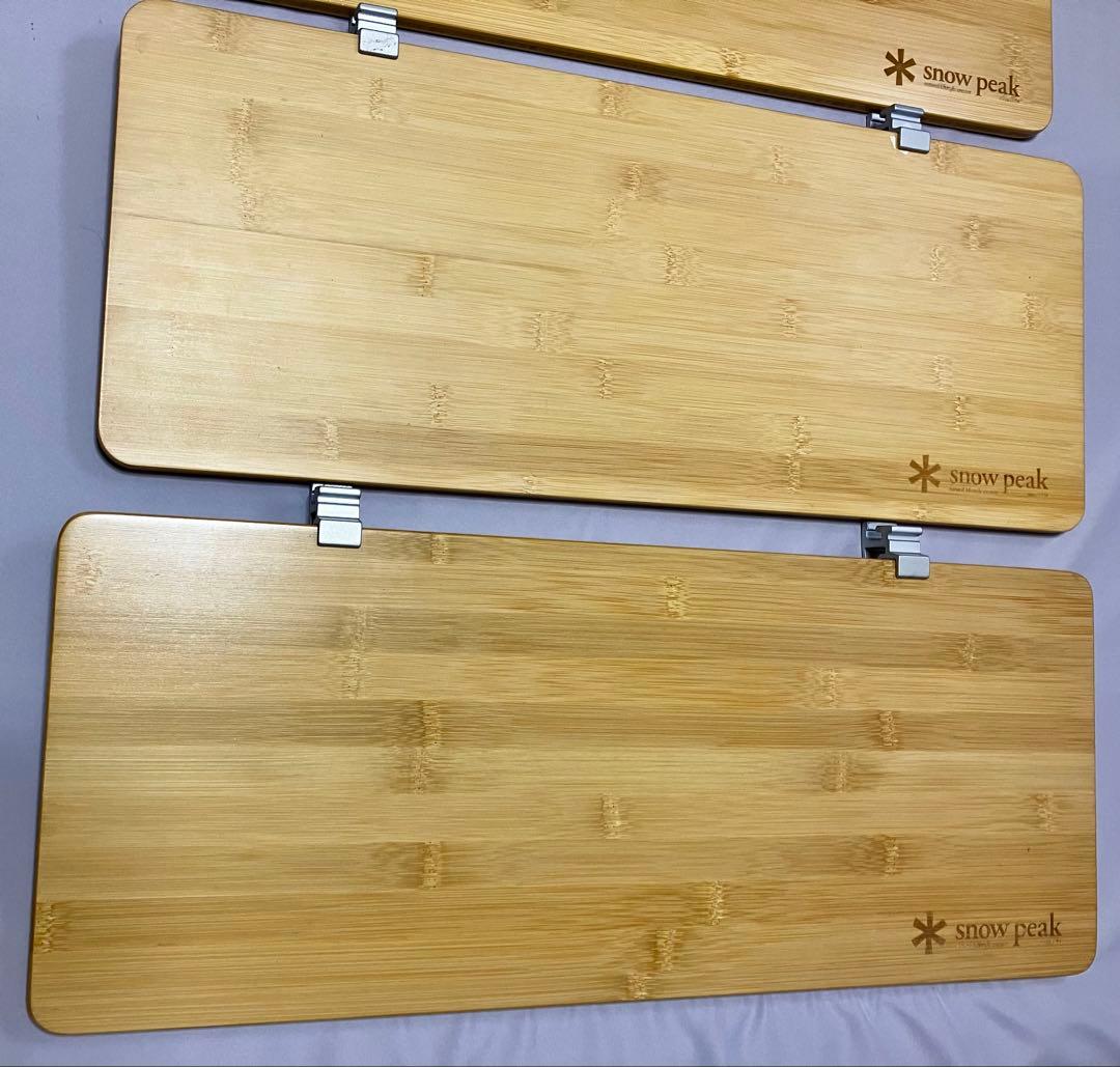 スノーピーク スライドトップロングハーフ 竹 4枚 ck-145t