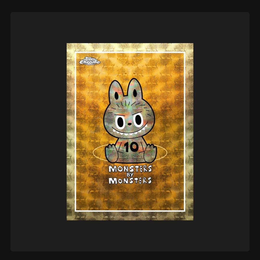 Topps Chrome 10周年記念ボックス LABUBU 5Box