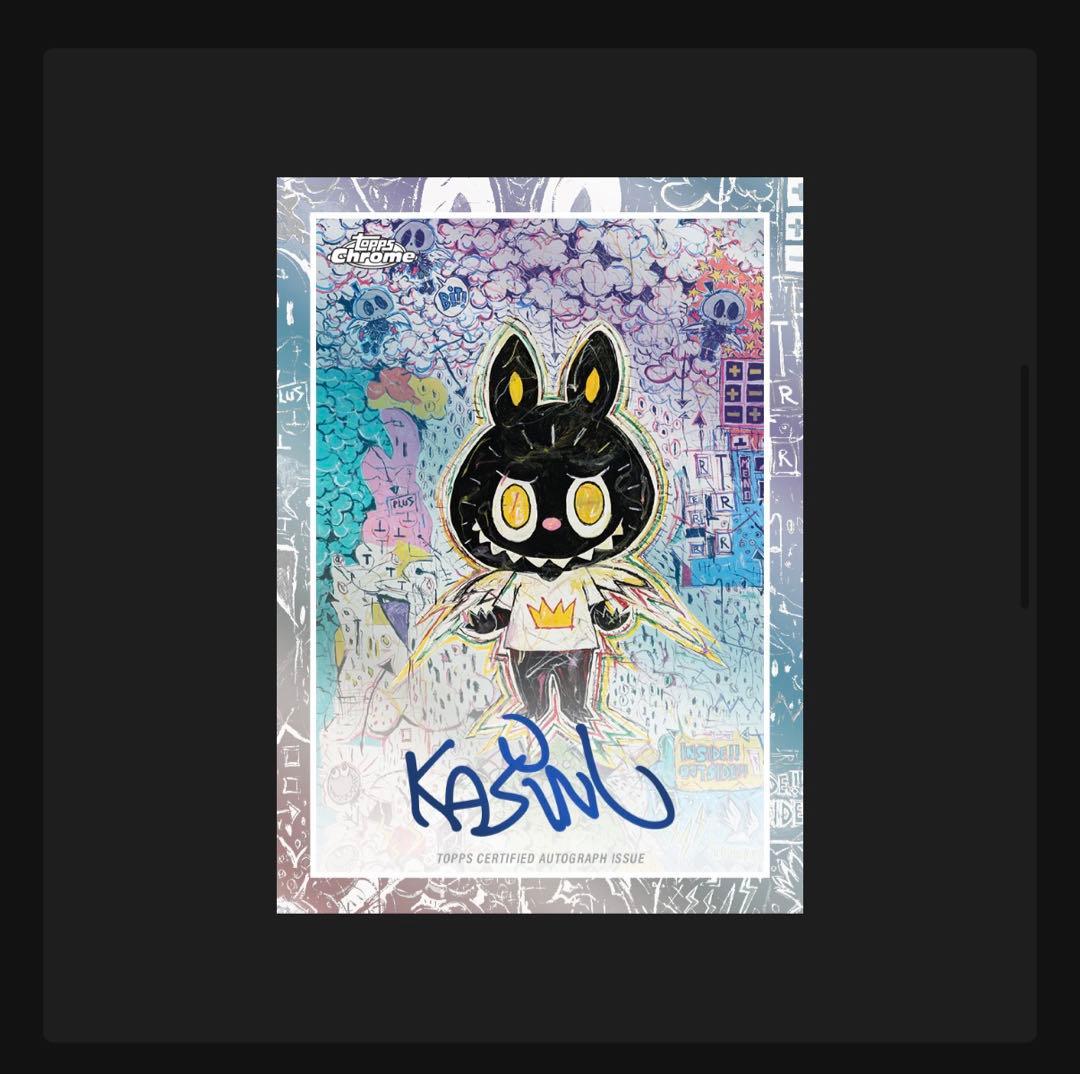 Topps Chrome 10周年記念ボックス LABUBU 5Box