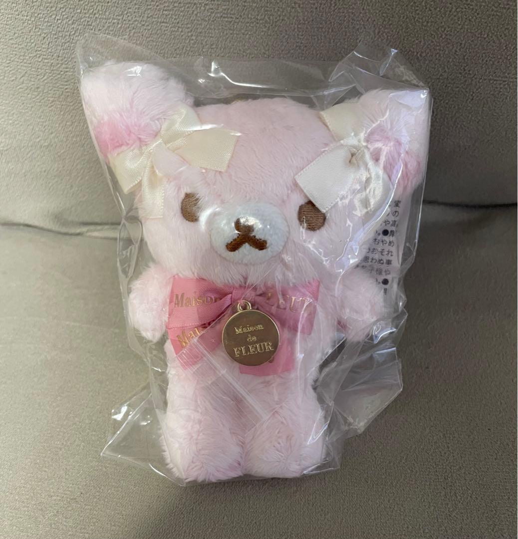 新品】 完売品 メゾンドフルール コリラックマ ぬいぐるみ ピンク