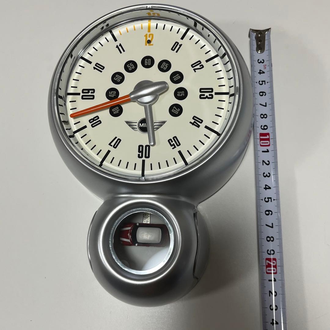 【希少】MINI ミニクーパー　からくり時計　壁掛け時計　動作品