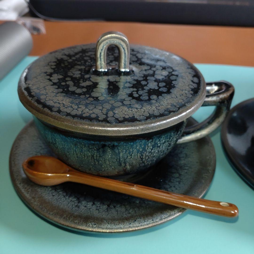 曜変天目 コーヒーカップ 建盞