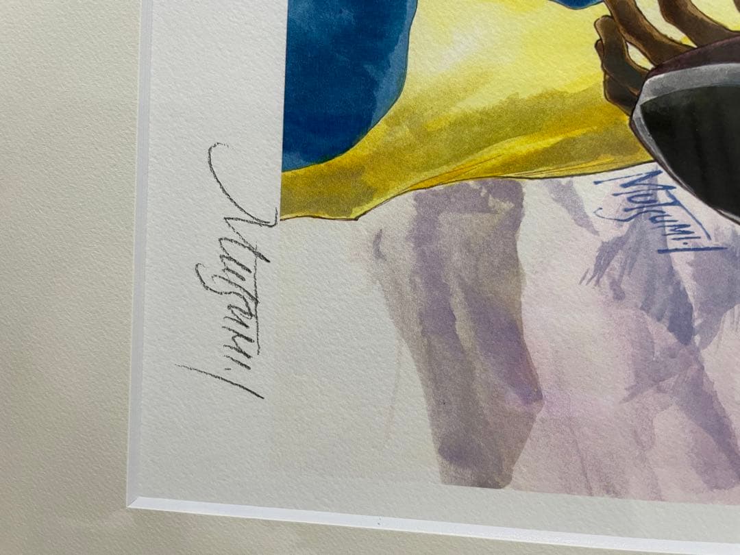 いのまたむつみ　版画　テイルズ オブ エターニア　複製原画　直筆サイン