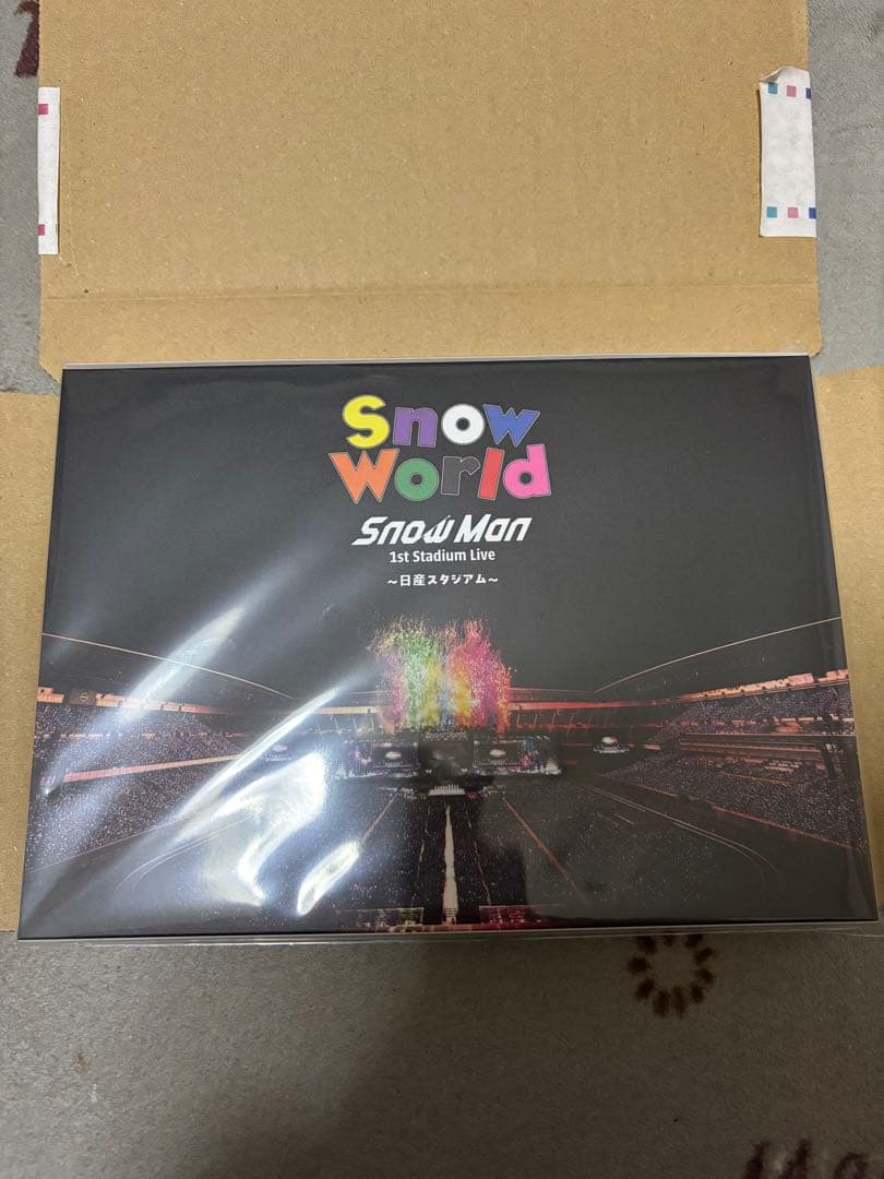 SnowMan Snow World 1st stadium live DVD - メルカリ