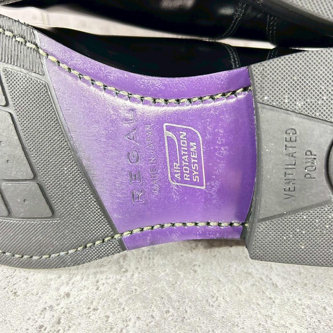 年末限定価格【箱付 美品】REGAL ストレートチップ 41EL レザー 革靴