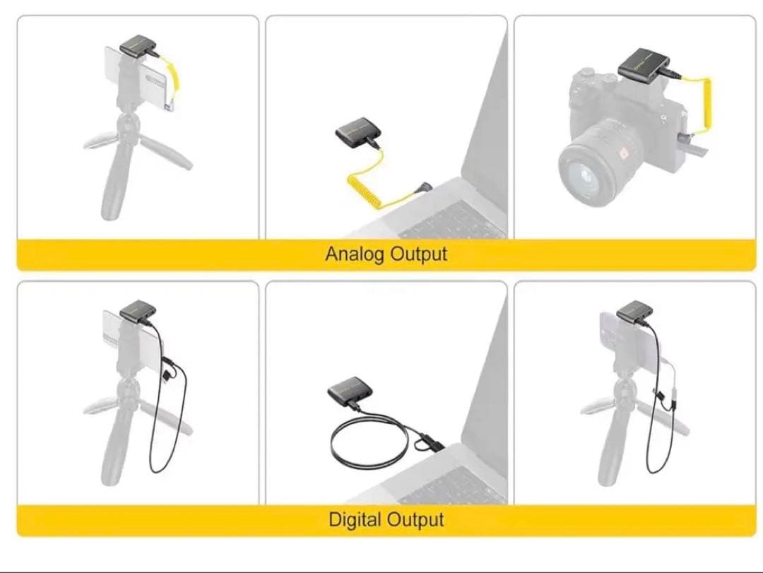 TRYMS iRay DW40 ワイヤレスマイク 4ch 無線マイク 200m