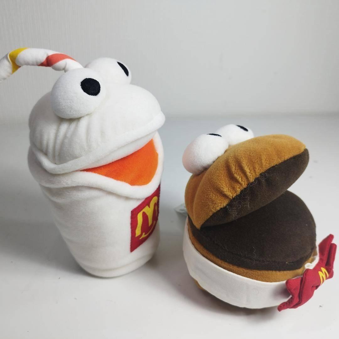 マクドナルド ぬいぐるみ ビンテージ 3点セット ハンバーガー ハッピ