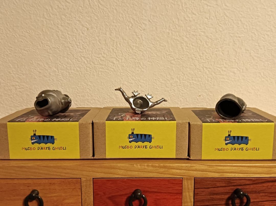 激レア】ジブリ美術館限定『 千と千尋の神隠し』フィギュア 3個セット