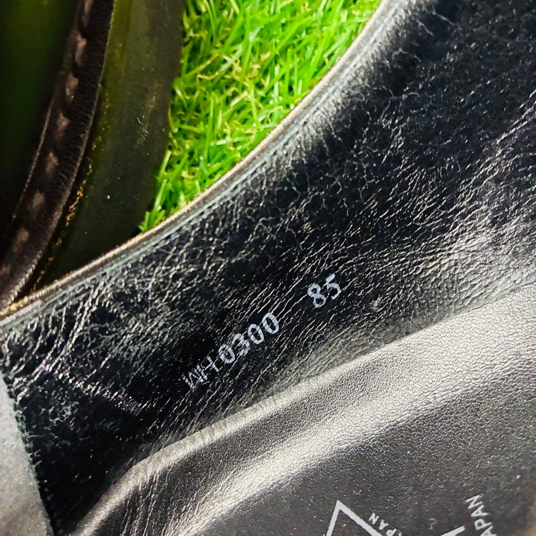 【名作】WH 干場スペシャル ダブルモンク 本革 厚底 干場 8.5(26.5)