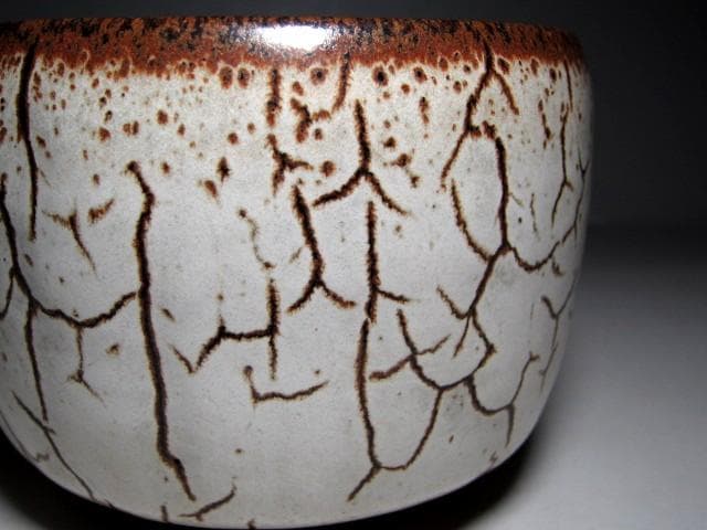 バーナード・リーチ 茶碗 斬新な景色の逸品 m161 Yahoo!オークション