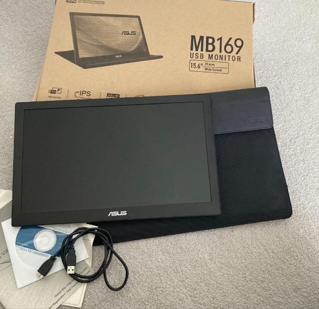 ASUS MB169B＋　モバイルモニター モバイルディスプレイ15.6インチ MB169B+｜Monitors｜ASUS USA
