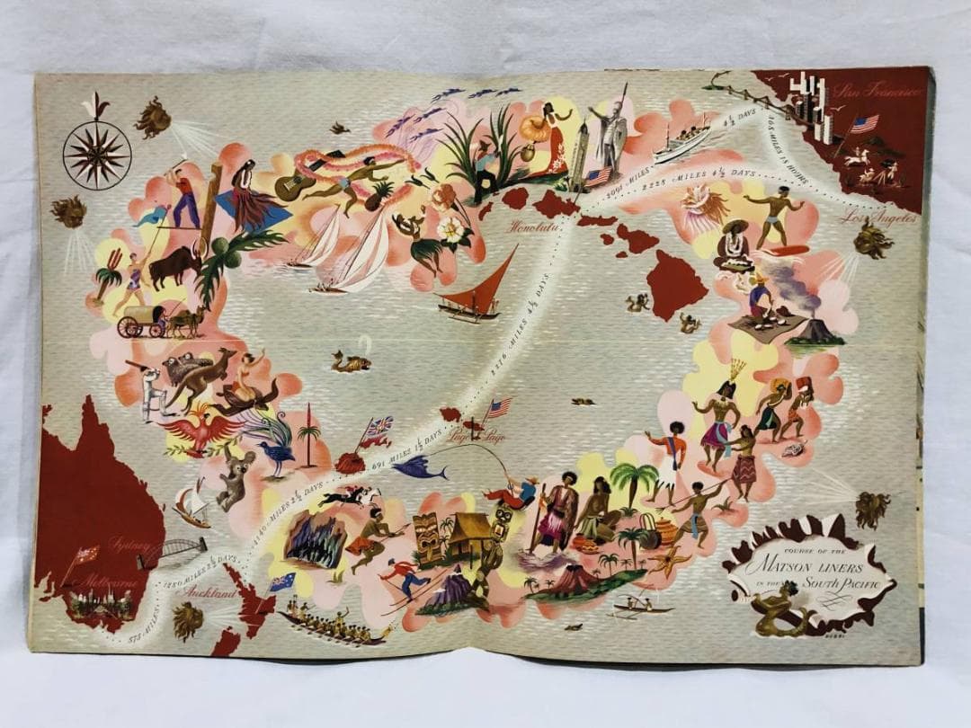 Matson Line マトソン ライン ヴィンテージ ブックレット！！