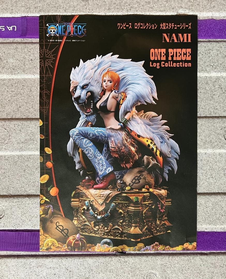 ONE PIECE ワンピース ログコレクション 大型スタチューシリーズ ナミ