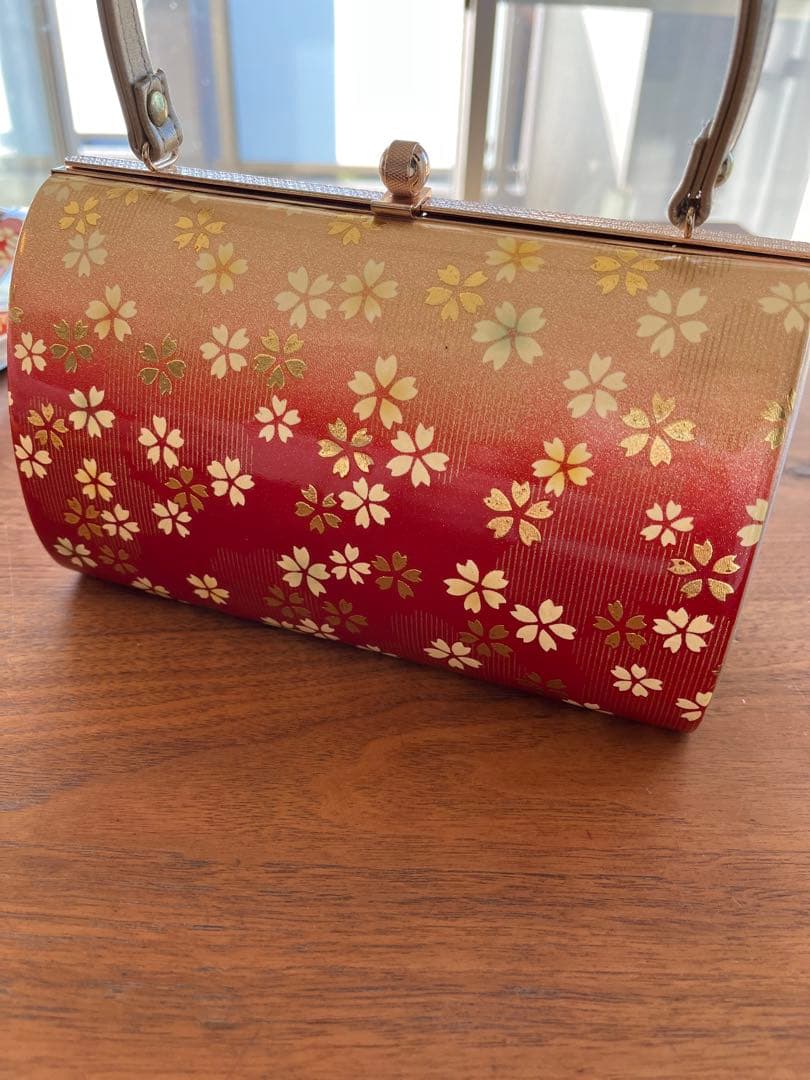 12/30〜1/5限定価格！】13点セット 振袖フルセット 赤 桜柄