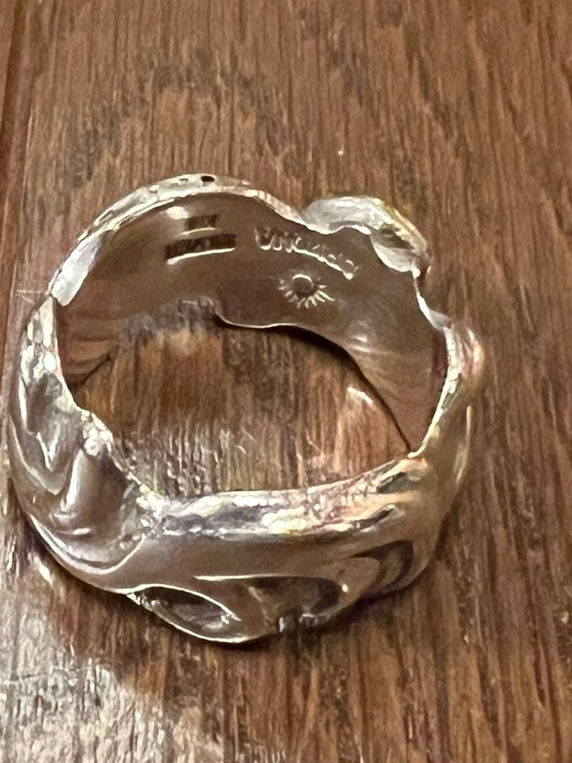 ル*ー様 アリゾナフリーダム　k18 とライバル　リング　廃盤品　希少